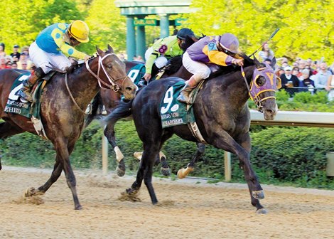 Archarcharch winning the 2011 Arkansas Derby. Archarcharch winning the 2011 Arkansas Derby.