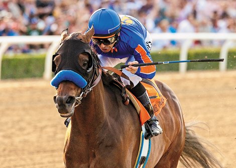 Game On Dude, under Mike Smith, takes one of his three Santa Anita Handicaps. Game On Dude, under Mike Smith, takes one of his three Santa Anita Handicaps.
