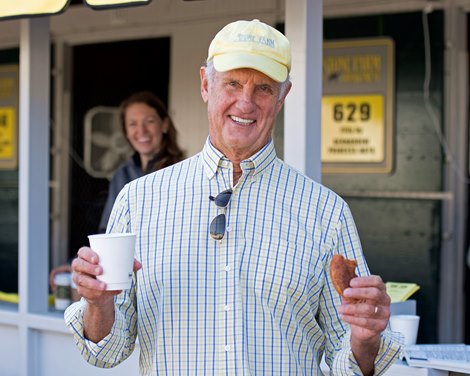 Arthur Hancock with Stone Farm<br>
Keeneland sales scenes for Keeneland September yearling sale.<br>
Sept. 10, 2017 in Lexington, Kentucky. Arthur Hancock with Stone Farm<br>
Keeneland sales scenes for Keeneland September yearling sale.<br>
Sept. 10, 2017 in Lexington, Kentucky.