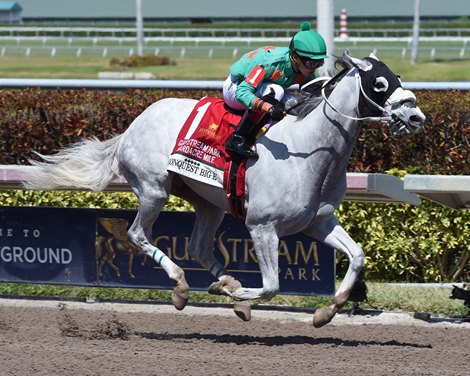 Conquest Big E wins the 2018 Gulfstream Park Hardacre Mile Conquest Big E wins the 2018 Gulfstream Park Hardacre Mile