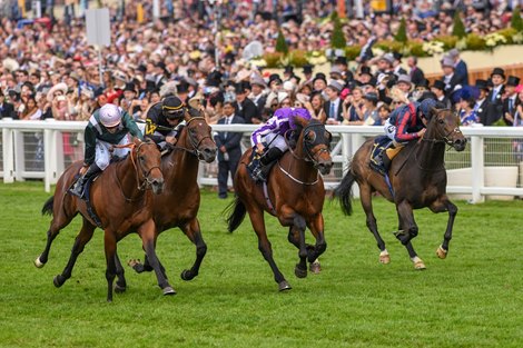 Merchant Navy; Ryan Moore win the G1 Diamond Jubilee Stakes; Royal Ascot; Ascot Race Course; Ascot; UK; June 23, 2018. Merchant Navy; Ryan Moore win the G1 Diamond Jubilee Stakes; Royal Ascot; Ascot Race Course; Ascot; UK; June 23, 2018.