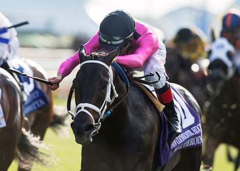 Gary Barber's War Heroine and jockey Tyler Baze win the Grade II, $200,000 San Clemente Stakes, Saturday, July 21, 2018 at Del Mar Thoroughbred Club, Del Mar CA. Gary Barber's War Heroine and jockey Tyler Baze win the Grade II, $200,000 San Clemente Stakes, Saturday, July 21, 2018 at Del Mar Thoroughbred Club, Del Mar CA.