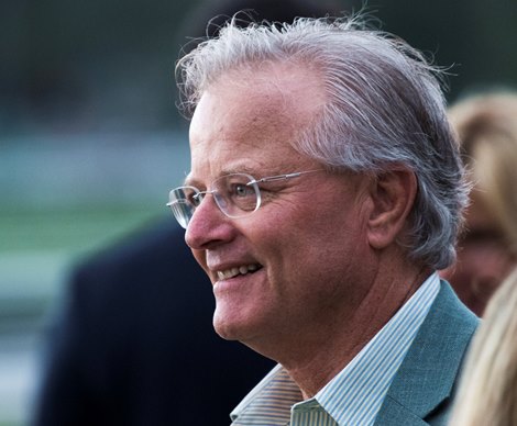 Trainer Bill Mott all smiles after winning the Woodward with Yoshida at the Saratoga Race Course Saturday Sept. 1, 2018 in Saratoga Springs, N.Y. (Skip Dickstein/Times Union) Trainer Bill Mott all smiles after winning the Woodward with Yoshida at the Saratoga Race Course Saturday Sept. 1, 2018 in Saratoga Springs, N.Y. (Skip Dickstein/Times Union)