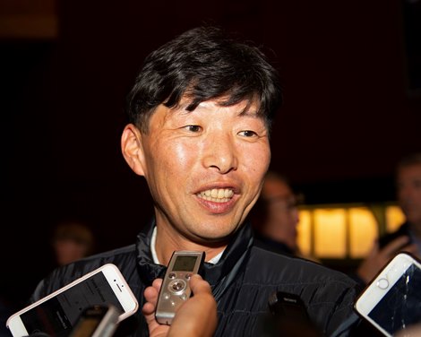 Shunsuke Yoshida for Hip 186 Callback at Nov. 6, 2019 Keeneland in Lexington, KY. Shunsuke Yoshida for Hip 186 Callback at Nov. 6, 2019 Keeneland in Lexington, KY.