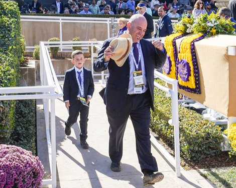 Peter Miller wins the Breeders' Cup Turf Sprint (G1) on Nov. 2, 2019 Santa Anita in Arcadia, Ca. Peter Miller wins the Breeders' Cup Turf Sprint (G1) on Nov. 2, 2019 Santa Anita in Arcadia, Ca.