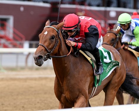 Frank's Rockette wins the 2020 Prioress Stakes at Saratoga Frank's Rockette wins the 2020 Prioress Stakes at Saratoga