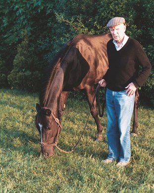Sunday Silence and Charlie Wittingham Sunday Silence and Charlie Wittingham