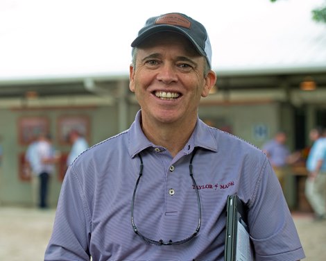 Mark Taylor<br><br />
Scenes, people and horses at The July Sale at Fasig-Tipton near Lexington, Ky. on July 10, 2021. Mark Taylor<br><br />
Scenes, people and horses at The July Sale at Fasig-Tipton near Lexington, Ky. on July 10, 2021.