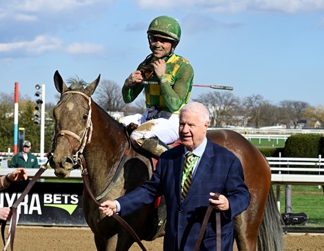 Mo Donegal wins the Wood Memorial at Aqueduct Race Track Saturday April 9, 2022 in Ozone Park, N.Y. Mo Donegal wins the Wood Memorial at Aqueduct Race Track Saturday April 9, 2022 in Ozone Park, N.Y.
