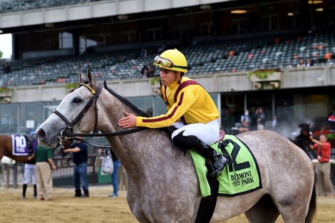 Chardy Party wins the 2022 Soaring Softly Stakes at Belmont Park Chardy Party wins the 2022 Soaring Softly Stakes at Belmont Park