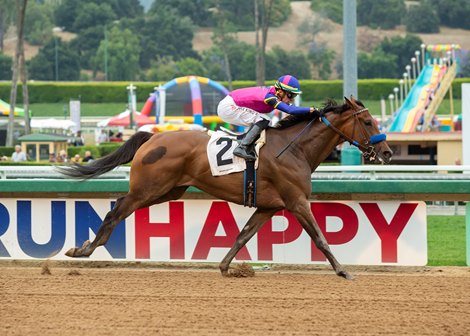 George Krikorian's Big Switch and jockey Juan Hernandez win the $150,000 Melair Stakes, Saturday, May 28, 2022 at Santa Anita Park, Arcadia CA.<br><br />
© BENOIT PHOTO George Krikorian's Big Switch and jockey Juan Hernandez win the $150,000 Melair Stakes, Saturday, May 28, 2022 at Santa Anita Park, Arcadia CA.<br><br />
© BENOIT PHOTO