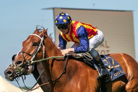 Nature Strip and James McDonald win the G1 Kings Stand Stakes, Royal Ascot, Ascot, UK, 6-14-22, Nature Strip and James McDonald win the G1 Kings Stand Stakes, Royal Ascot, Ascot, UK, 6-14-22,