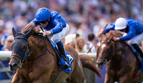 Yibir (William Buick) wins the Princess Of Wales's stakes<br><br />
Newmarket 7.7.22 Pic: Edward Whitaker Yibir (William Buick) wins the Princess Of Wales's stakes<br><br />
Newmarket 7.7.22 Pic: Edward Whitaker