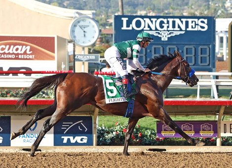 Flightline wins the 2022 Pacific Classic Flightline wins the 2022 Pacific Classic