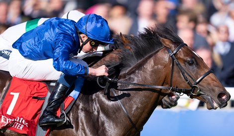 Silver Knott (William Buick) beats Epictetus to win the Autumn Stakes<br><br />
Newmarket 8.10.22 Pic: Edward Whitaker Silver Knott (William Buick) beats Epictetus to win the Autumn Stakes<br><br />
Newmarket 8.10.22 Pic: Edward Whitaker