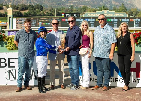 Whatmakessammyrun and Joe Bravo win the Grade II $200,000 Eddie D Stakes Saturday, October 1, 2022 at Santa Anita Park, Arcadia, Ca.<br><br />
Benoit Photo Whatmakessammyrun and Joe Bravo win the Grade II $200,000 Eddie D Stakes Saturday, October 1, 2022 at Santa Anita Park, Arcadia, Ca.<br><br />
Benoit Photo