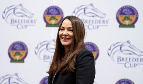 Lisa Lazarus Chief executive officer HISA<br><br />
Keeneland 2.11.22 Pic: Edward Whitaker Lisa Lazarus Chief executive officer HISA<br><br />
Keeneland 2.11.22 Pic: Edward Whitaker