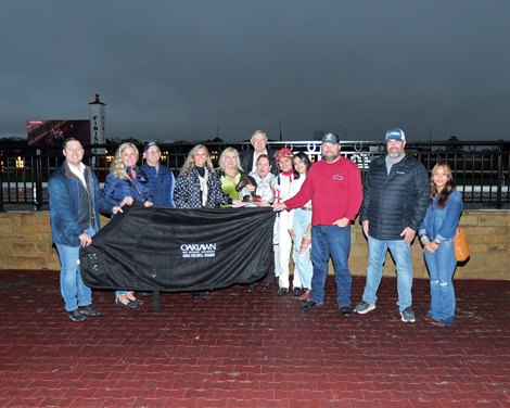Flash of Mischief wins the Ring The Bell Stakes on Saturday, December 10, 2022 at Oaklawn Park Flash of Mischief wins the Ring The Bell Stakes on Saturday, December 10, 2022 at Oaklawn Park