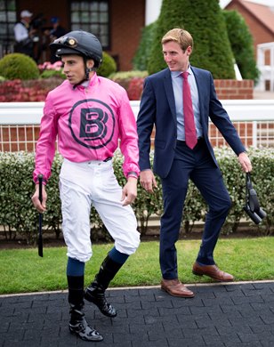 Kevin Philippart de Foy and William Buick<br><br />
Newmarket 8.10.21 Pic: Edward Whitaker Kevin Philippart de Foy and William Buick<br><br />
Newmarket 8.10.21 Pic: Edward Whitaker