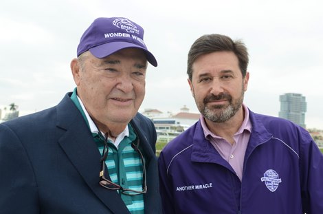 Jonathon and Leonard Green trackside at Gulfstream Park Florida 1.27.2023 Jonathon and Leonard Green trackside at Gulfstream Park Florida 1.27.2023