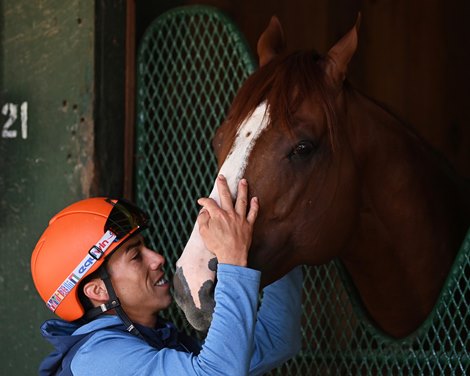 Irad Ortiz with Elite Power - SAR - 073023 Irad Ortiz with Elite Power - SAR - 073023