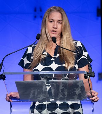 Kristin Werner speaks at the Seventy-First Annual Round Table Conference on Matters Pertaining to Racing presented by The Jockey Club at the Saratoga City Center Thursday, Aug. 3, 2023 in Saratoga Springs, N.Y. The Jockey Club Photo Kristin Werner speaks at the Seventy-First Annual Round Table Conference on Matters Pertaining to Racing presented by The Jockey Club at the Saratoga City Center Thursday, Aug. 3, 2023 in Saratoga Springs, N.Y. The Jockey Club Photo