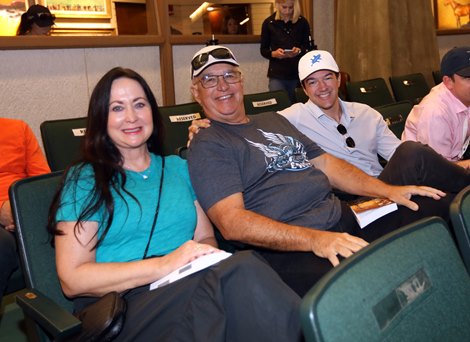 Dana Jim and Ben Bernhard, 2023 Keeneland September Yearling Sale Dana Jim and Ben Bernhard, 2023 Keeneland September Yearling Sale