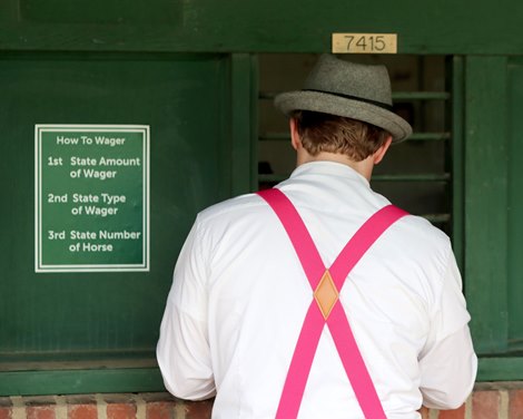 Wagering at Churchill Downs in Louisville, Ky on Kentucky Derby day May 4, 2024.</p>
<p>Photo by Chad B. Harmon Wagering at Churchill Downs in Louisville, Ky on Kentucky Derby day May 4, 2024.</p>
<p>Photo by Chad B. Harmon