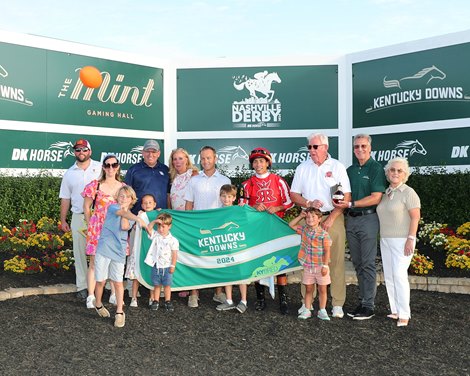 For Love and Honor, Maiden Win, Kentucky Downs, August 31 2024 For Love and Honor, Maiden Win, Kentucky Downs, August 31 2024