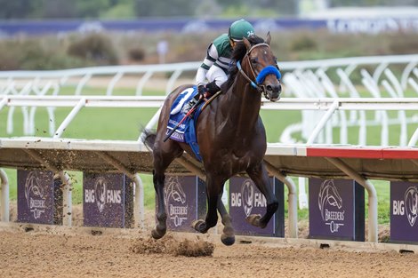 Full Serrano with Joel Rosario wins the Dirt Mile (G1) at Del Mar Racetrack in Del Mar, CA on November 2, 2024. Full Serrano with Joel Rosario wins the Dirt Mile (G1) at Del Mar Racetrack in Del Mar, CA on November 2, 2024.