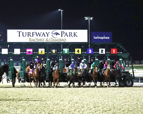 BABY MAX wins the 2025 Leonatus Stakes at Turfway Park BABY MAX wins the 2025 Leonatus Stakes at Turfway Park