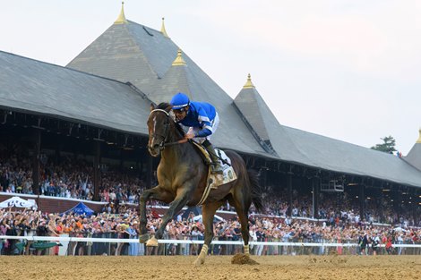 Sovereignty wins the 2025 Belmont Stakes at Saratoga Race Course Sovereignty wins the 2025 Belmont Stakes at Saratoga Race Course