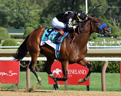 Hope Road wins the 2025 Ballerina Stakes at Saratoga Race Course Hope Road wins the 2025 Ballerina Stakes at Saratoga Race Course
