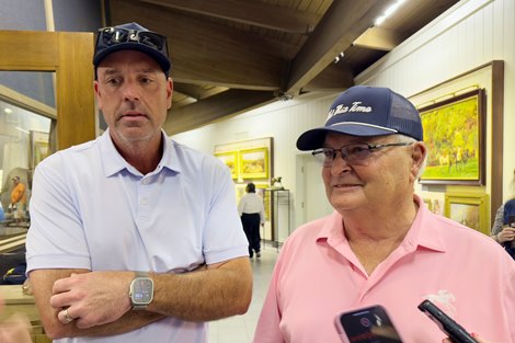 Jason Loutsch, Dennis Albaugh, 2025 Keeneland September Yearling Sale Jason Loutsch, Dennis Albaugh, 2025 Keeneland September Yearling Sale