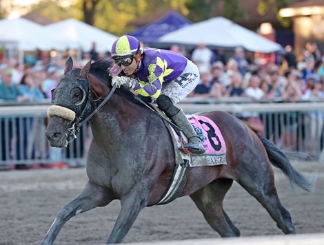 Baeza ridden by Hector Isaac Berrios won the $1,000,000 Grade 1 Pennsylvania Derby at Parx Racing in Bensalem, Pennsylvania on September 20, 2025. Photo By Ryan Denver/EQUI-PHOTO Baeza ridden by Hector Isaac Berrios won the $1,000,000 Grade 1 Pennsylvania Derby at Parx Racing in Bensalem, Pennsylvania on September 20, 2025. Photo By Ryan Denver/EQUI-PHOTO
