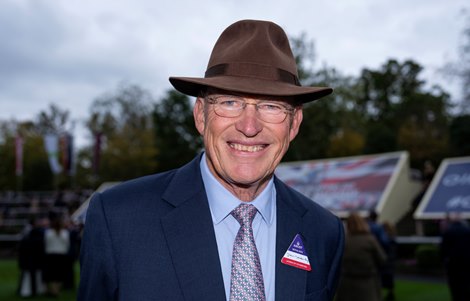 John Gosden Ascot 18.10.25 Pic: Edward Whitaker John Gosden Ascot 18.10.25 Pic: Edward Whitaker