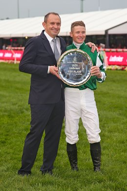 Via Sistina wins the 2025 Cox Plate at Moonee Valley<br>
ridden by James McDonald and trained by Chris Waller Via Sistina wins the 2025 Cox Plate at Moonee Valley<br>
ridden by James McDonald and trained by Chris Waller