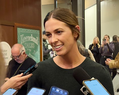 Hannah Jennings, 2025 Keeneland November Sale Hannah Jennings, 2025 Keeneland November Sale