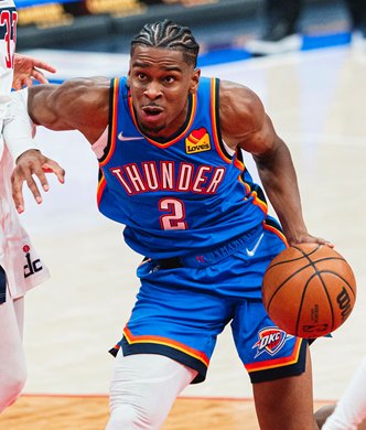 Shai Gilgeous-Alexander, Oklahoma City Thunder Shai Gilgeous-Alexander, Oklahoma City Thunder