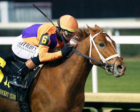 Further Ado wins the 2025 Kentucky Jockey Club Stakes at Churchill Downs Further Ado wins the 2025 Kentucky Jockey Club Stakes at Churchill Downs
