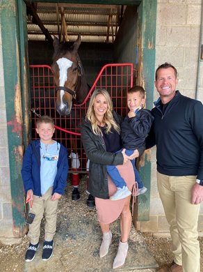 Elliot and Melanie Campbell with sons Everett and Griffin Elliot and Melanie Campbell with sons Everett and Griffin