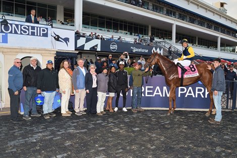 Sister Troienne wins the 2026 Sweetest Chant Stakes at Gulfstream Park Sister Troienne wins the 2026 Sweetest Chant Stakes at Gulfstream Park