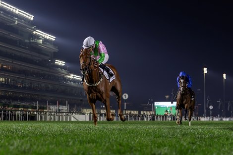 Fort George wins the 2026 Dubai Millennium Stakes at Meydan Racecourse Fort George wins the 2026 Dubai Millennium Stakes at Meydan Racecourse