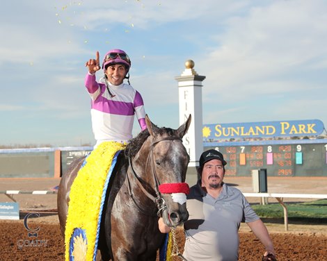 Pavlovian wins the 2026 Sunland Park Derby at Sunland Park Pavlovian wins the 2026 Sunland Park Derby at Sunland Park