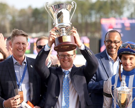 Incredibolt wins the 2026 Virginia Derby at Colonial Downs Incredibolt wins the 2026 Virginia Derby at Colonial Downs