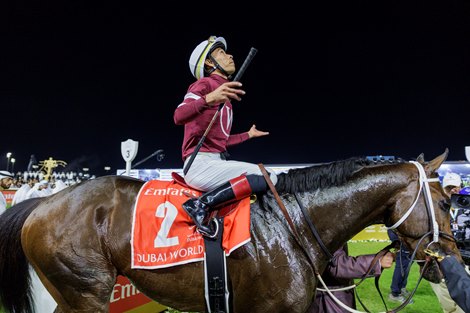 Magnitude wins the 2026 Dubai World Cup at Meydan Racecourse Magnitude wins the 2026 Dubai World Cup at Meydan Racecourse
