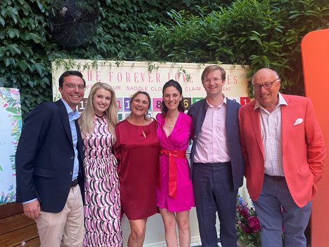 L-R Miguel Clement and his wife, Acacia; Valerie Clement; Charlotte and husband Sean; and Christophe L-R Miguel Clement and his wife, Acacia; Valerie Clement; Charlotte and husband Sean; and Christophe