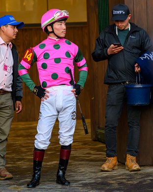 Jockey, Kazushi Kimura <br>
at Churchill Downs, Louisville, KY on May 1, 2026 Jockey, Kazushi Kimura <br>
at Churchill Downs, Louisville, KY on May 1, 2026