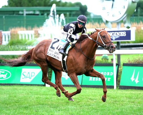 Lagynos wins the 2026 Wise Dan Stakes at Churchill Downs Lagynos wins the 2026 Wise Dan Stakes at Churchill Downs