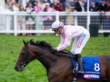 Christmas Day (Ronan Whelan) wins the Derby Epsom 6.6.26 Pic : Edward Whitaker Christmas Day (Ronan Whelan) wins the Derby Epsom 6.6.26 Pic : Edward Whitaker